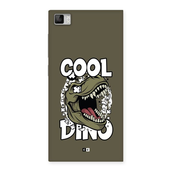 Cool Dino Back Case for Mi3