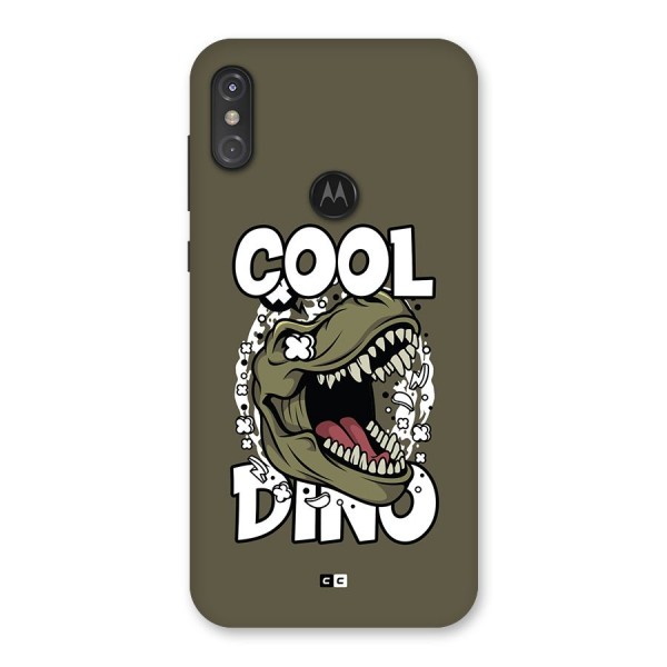 Cool Dino Back Case for Motorola One Power