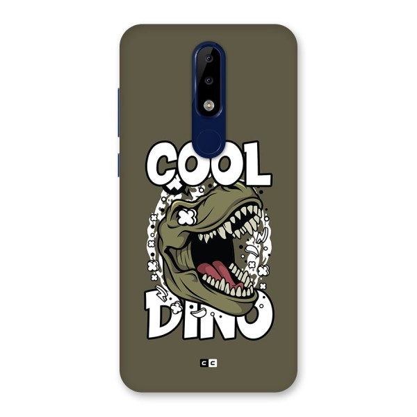 Cool Dino Back Case for Nokia 5.1 Plus