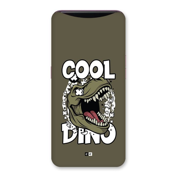 Cool Dino Back Case for Oppo Find X