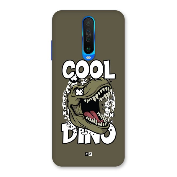 Cool Dino Back Case for Poco X2