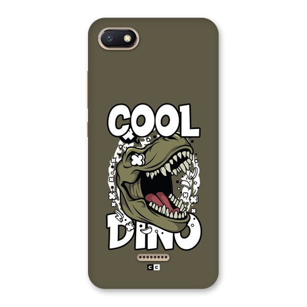 Cool Dino Back Case for Redmi 6A