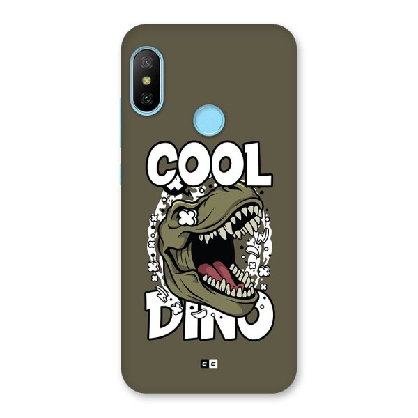 Cool Dino Back Case for Redmi 6 Pro