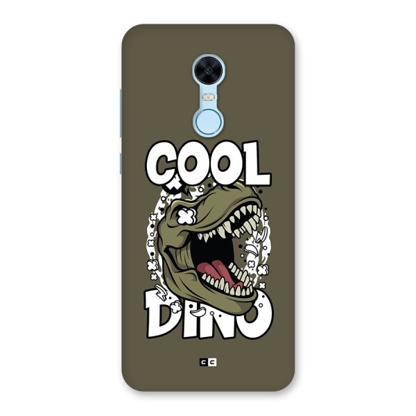 Cool Dino Back Case for Redmi Note 5