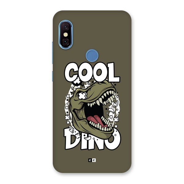 Cool Dino Back Case for Redmi Note 6 Pro