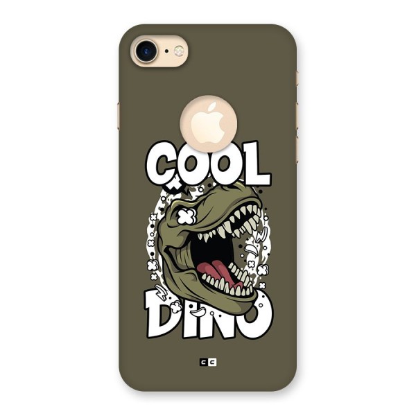 Cool Dino Back Case for iPhone 8 Logo Cut