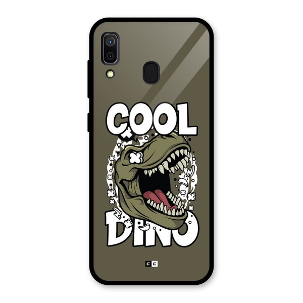 Cool Dino Glass Back Case for Galaxy A30