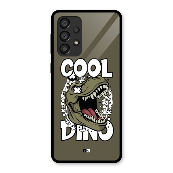 Cool Dino Glass Back Case for Galaxy A33 5G