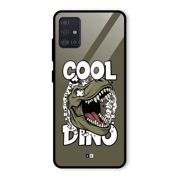 Cool Dino Glass Back Case for Galaxy A51