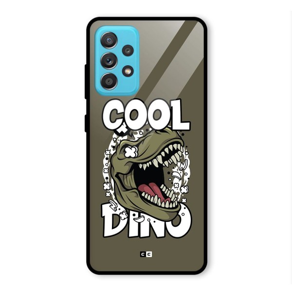 Cool Dino Glass Back Case for Galaxy A52