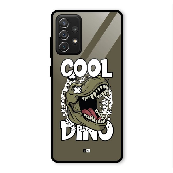 Cool Dino Glass Back Case for Galaxy A72