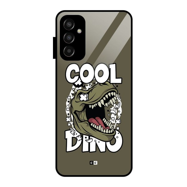 Cool Dino Glass Back Case for Galaxy F13