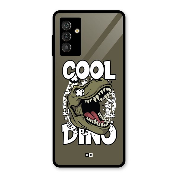 Cool Dino Glass Back Case for Galaxy M13