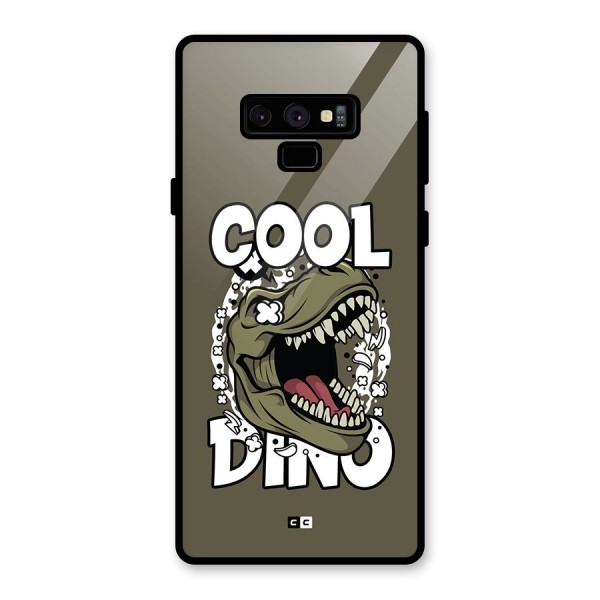 Cool Dino Glass Back Case for Galaxy Note 9