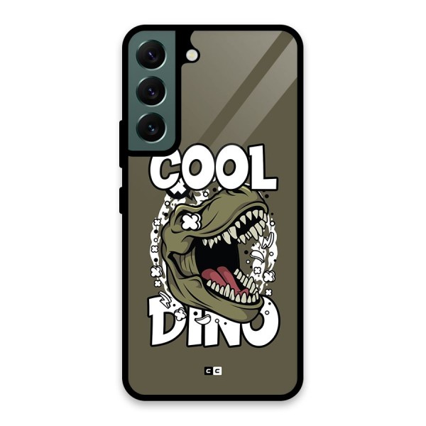 Cool Dino Glass Back Case for Galaxy S22 5G