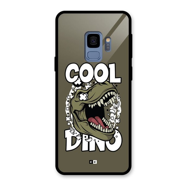 Cool Dino Glass Back Case for Galaxy S9