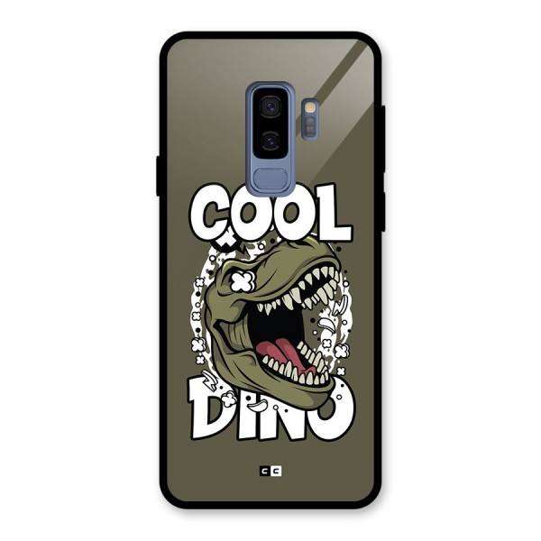 Cool Dino Glass Back Case for Galaxy S9 Plus