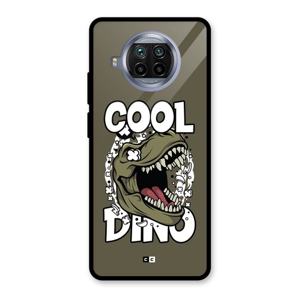 Cool Dino Glass Back Case for Mi 10i