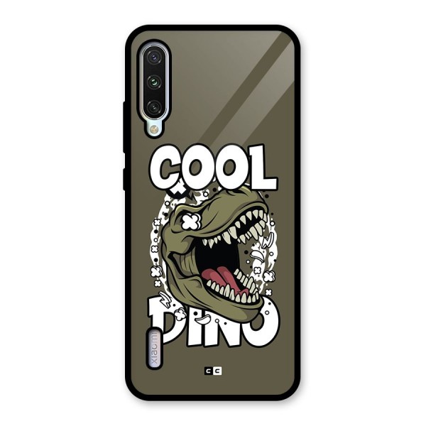 Cool Dino Glass Back Case for Mi A3