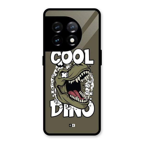 Cool Dino Glass Back Case for OnePlus 11