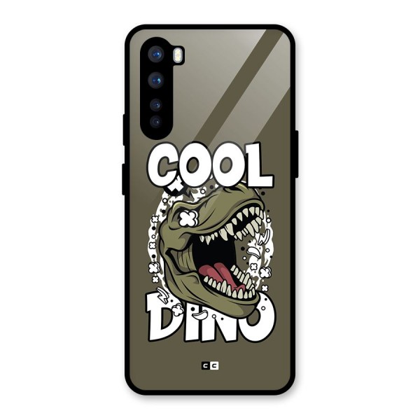 Cool Dino Glass Back Case for OnePlus Nord