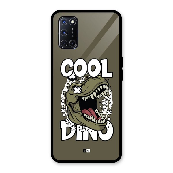 Cool Dino Glass Back Case for Oppo A52