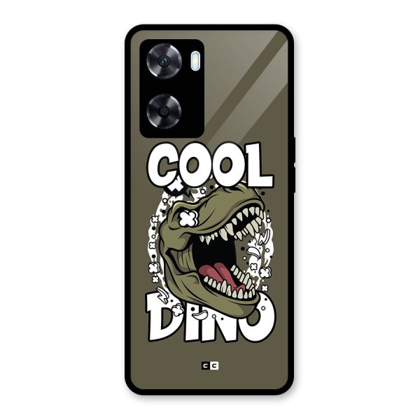 Cool Dino Glass Back Case for Oppo A77