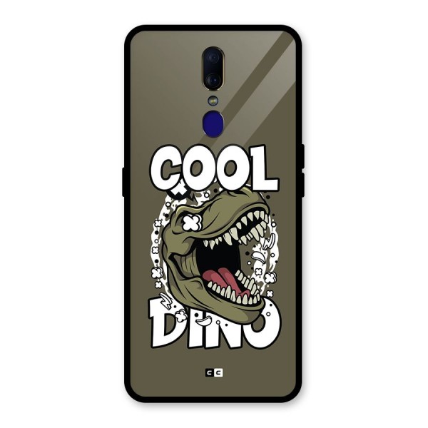 Cool Dino Glass Back Case for Oppo F11