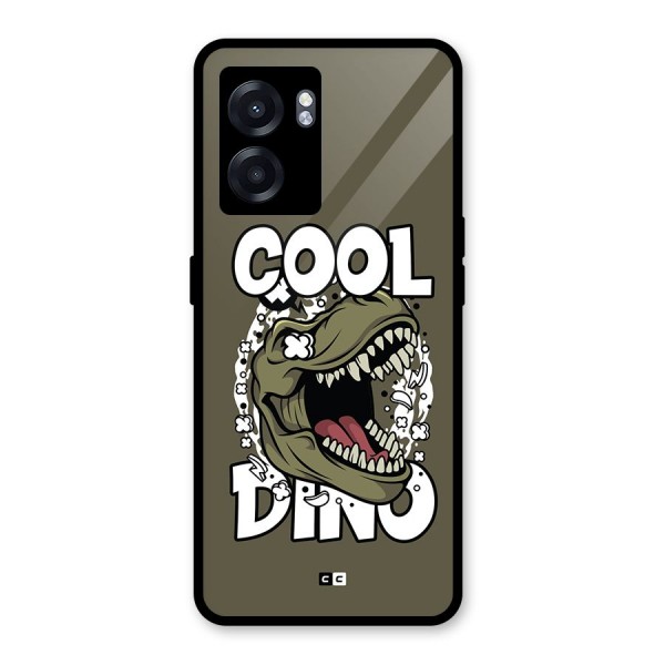 Cool Dino Glass Back Case for Oppo K10 (5G)