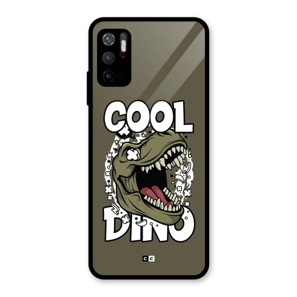 Cool Dino Glass Back Case for Poco M3 Pro 5G