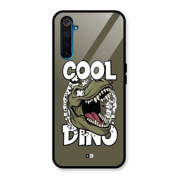 Cool Dino Glass Back Case for Realme 6 Pro