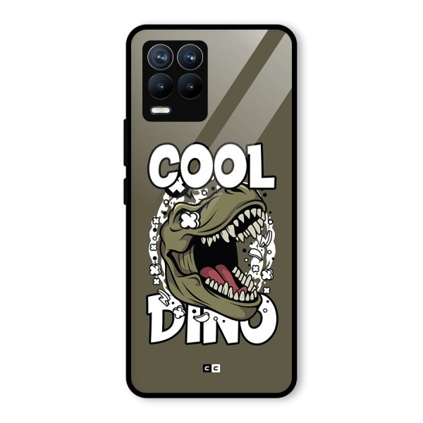 Cool Dino Glass Back Case for Realme 8