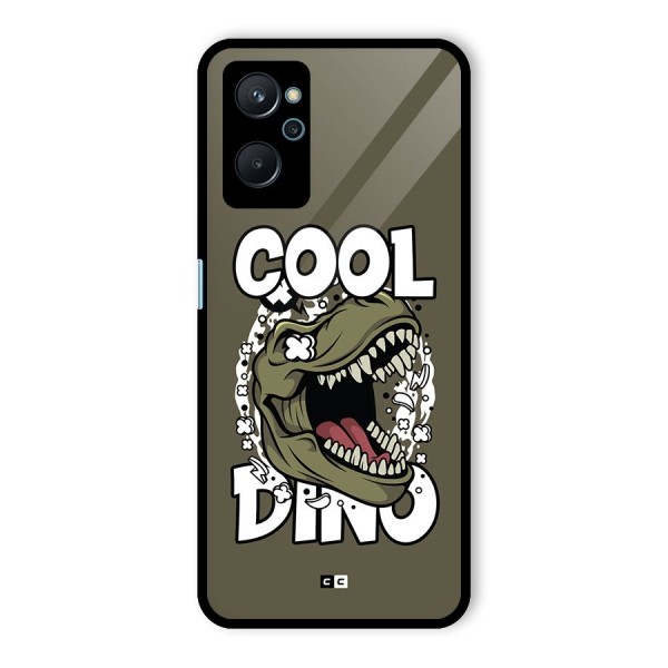 Cool Dino Glass Back Case for Realme 9i