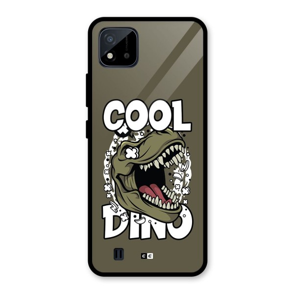 Cool Dino Glass Back Case for Realme C11 2021