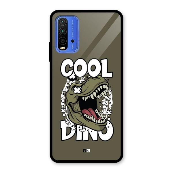 Cool Dino Glass Back Case for Redmi 9 Power