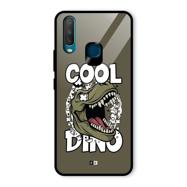 Cool Dino Glass Back Case for Vivo U10