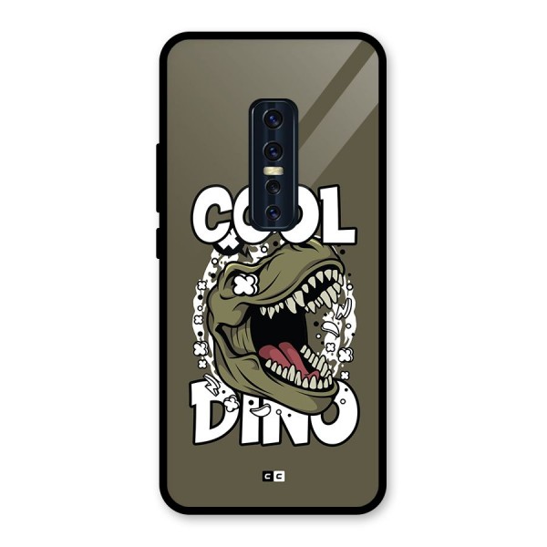 Cool Dino Glass Back Case for Vivo V17 Pro