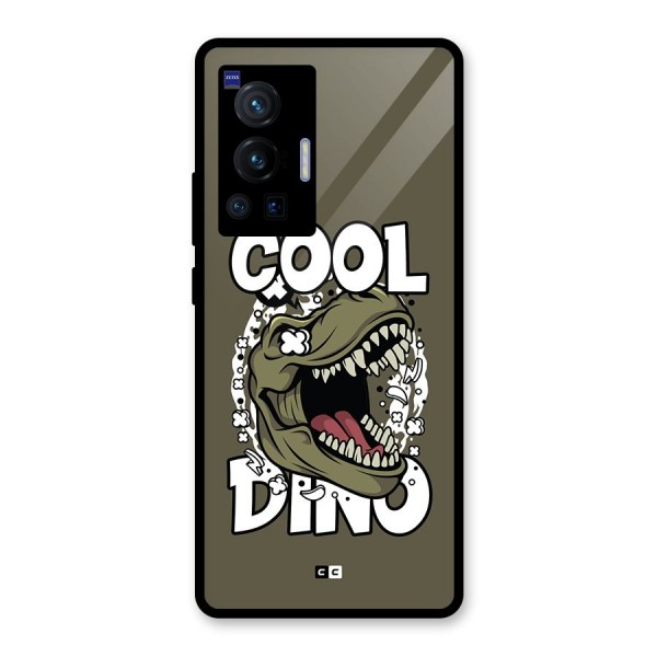 Cool Dino Glass Back Case for Vivo X70 Pro