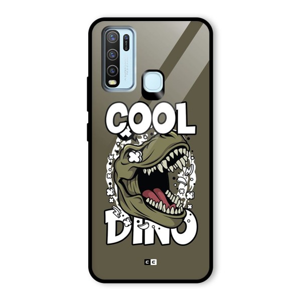 Cool Dino Glass Back Case for Vivo Y50