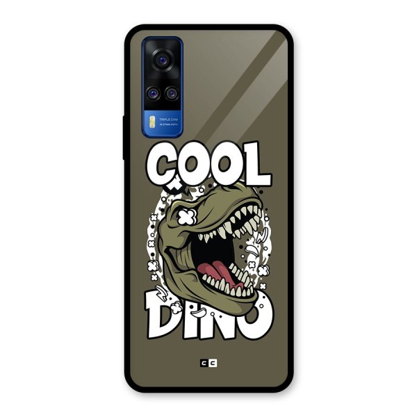 Cool Dino Glass Back Case for Vivo Y51