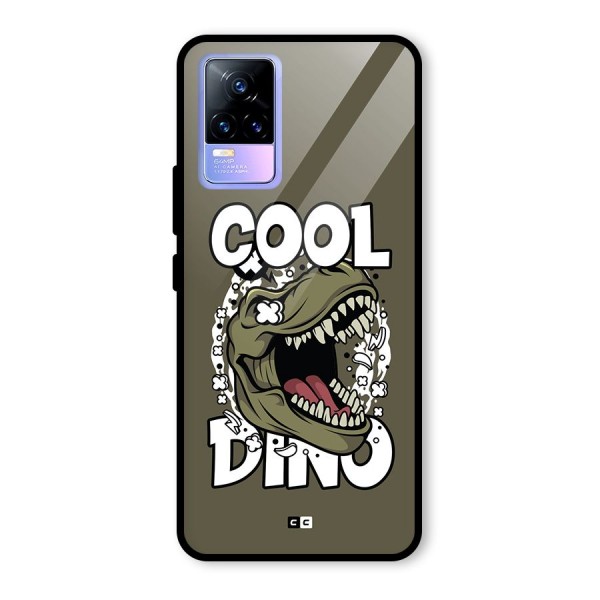 Cool Dino Glass Back Case for Vivo Y73