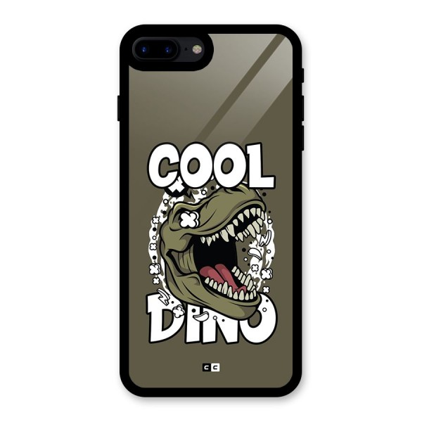 Cool Dino Glass Back Case for iPhone 7 Plus