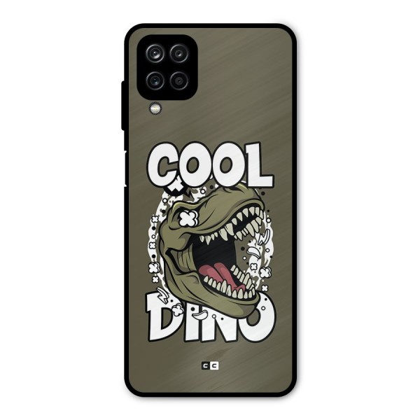 Cool Dino Metal Back Case for Galaxy A12