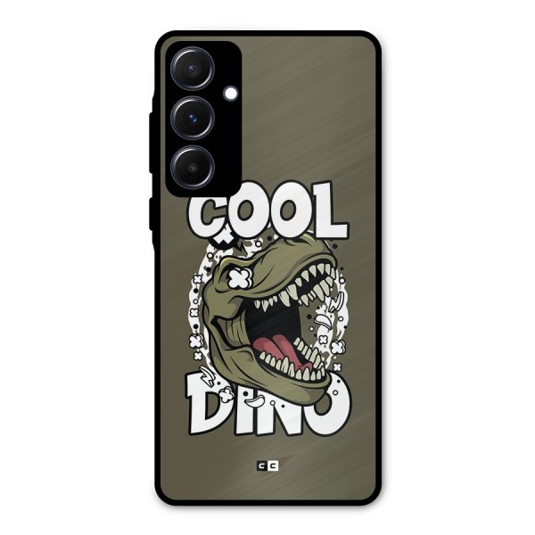 Cool Dino Metal Back Case for Galaxy A55