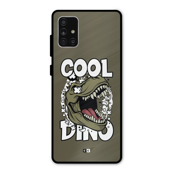 Cool Dino Metal Back Case for Galaxy A71