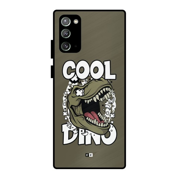 Cool Dino Metal Back Case for Galaxy Note 20