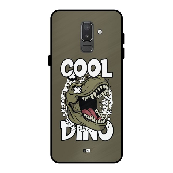 Cool Dino Metal Back Case for Galaxy On8 (2018)