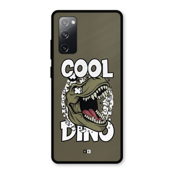 Cool Dino Metal Back Case for Galaxy S20 FE