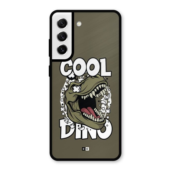 Cool Dino Metal Back Case for Galaxy S21 FE 5G