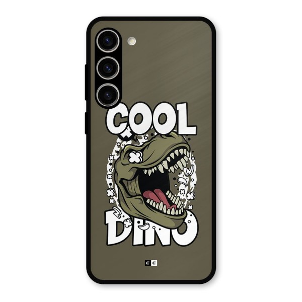 Cool Dino Metal Back Case for Galaxy S23 Plus